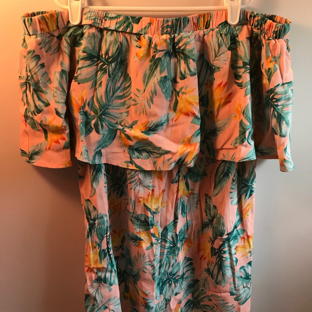 summery floral dress